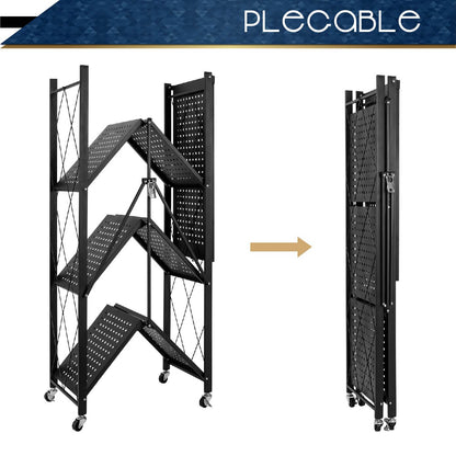 Estante Metalico Anaquel Rack Plegable 4 Niveles