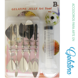 Jeringas para Decorado 3D en Gelatinas