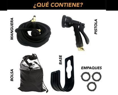 Manguera Expandible 100ft 30 Mts Con Pistola