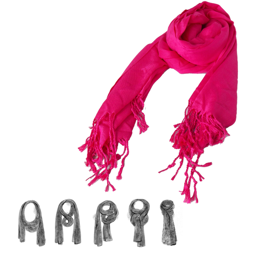 PASHMINA CHAL BUFANDA AGRADABLE Y LIGERO FINA