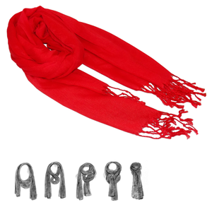 PASHMINA CHAL BUFANDA AGRADABLE Y LIGERO FINA