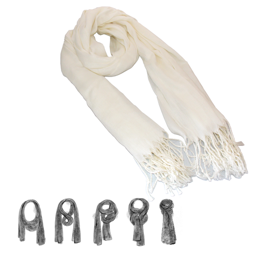 PASHMINA CHAL BUFANDA AGRADABLE Y LIGERO FINA