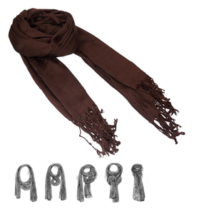 PASHMINA CHAL BUFANDA AGRADABLE Y LIGERO FINA
