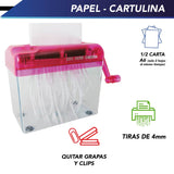 TRITUTADOR DE PAPEL PORTÁTIL HAND SHREDDER