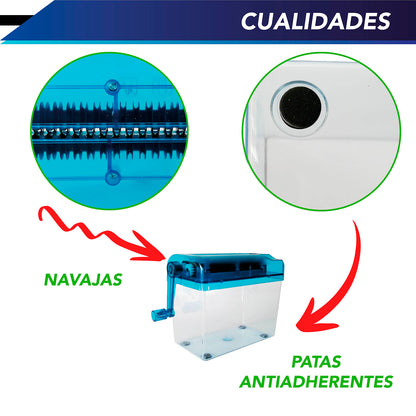 TRITUTADOR DE PAPEL PORTÁTIL HAND SHREDDER