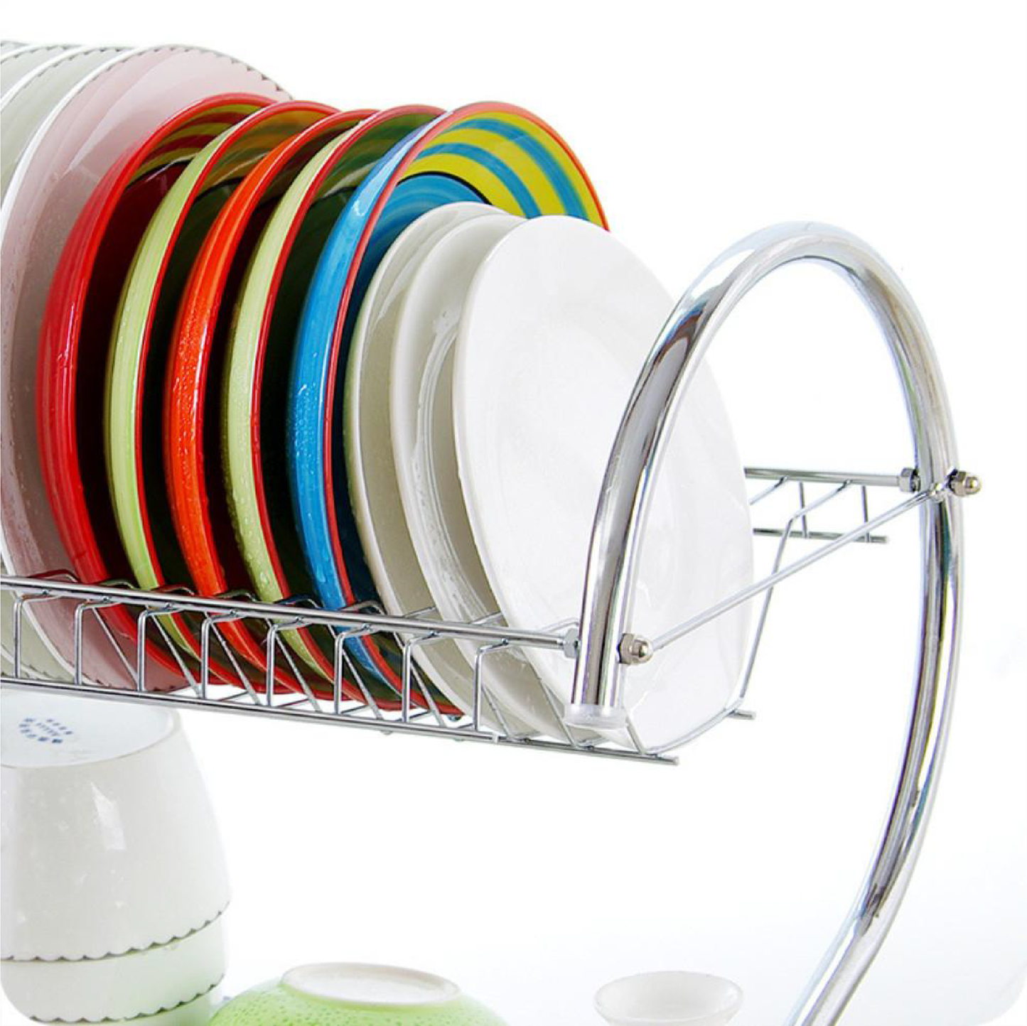 ESCURRIDOR DE TRASTES 2 NIVELES 45 cm 18”