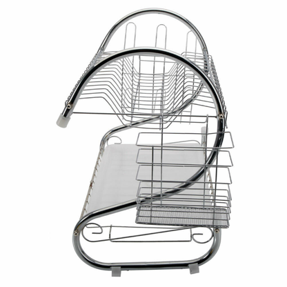 ESCURRIDOR DE TRASTES 2 NIVELES 45 cm 18”