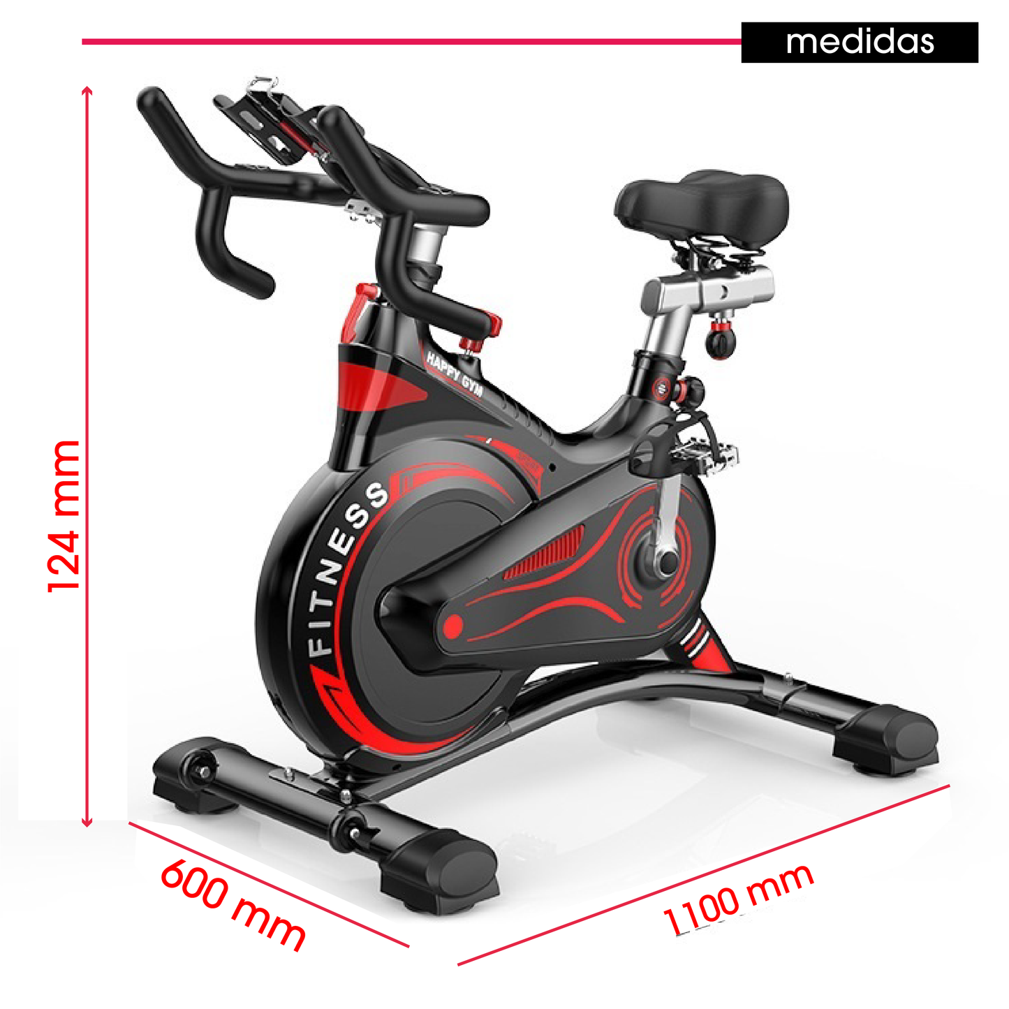 Bicicleta Magnetica de Spinning Fitness