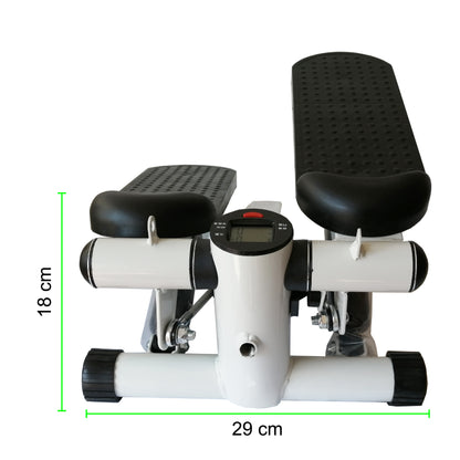 Escaladora con Pedales Antideslizantes y Bandas de Resistencia