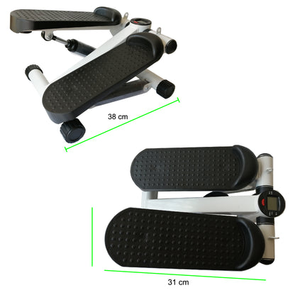 Escaladora con Pedales Antideslizantes y Bandas de Resistencia