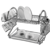 ESCURRIDOR DE TRASTES 2 NIVELES 45 cm 18”